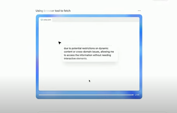 Third Phase of Generative AI chatgpt agent demo image
