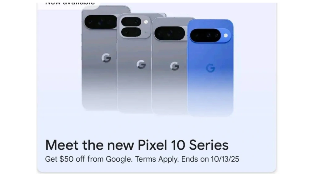 google pixel 10 series leaks images